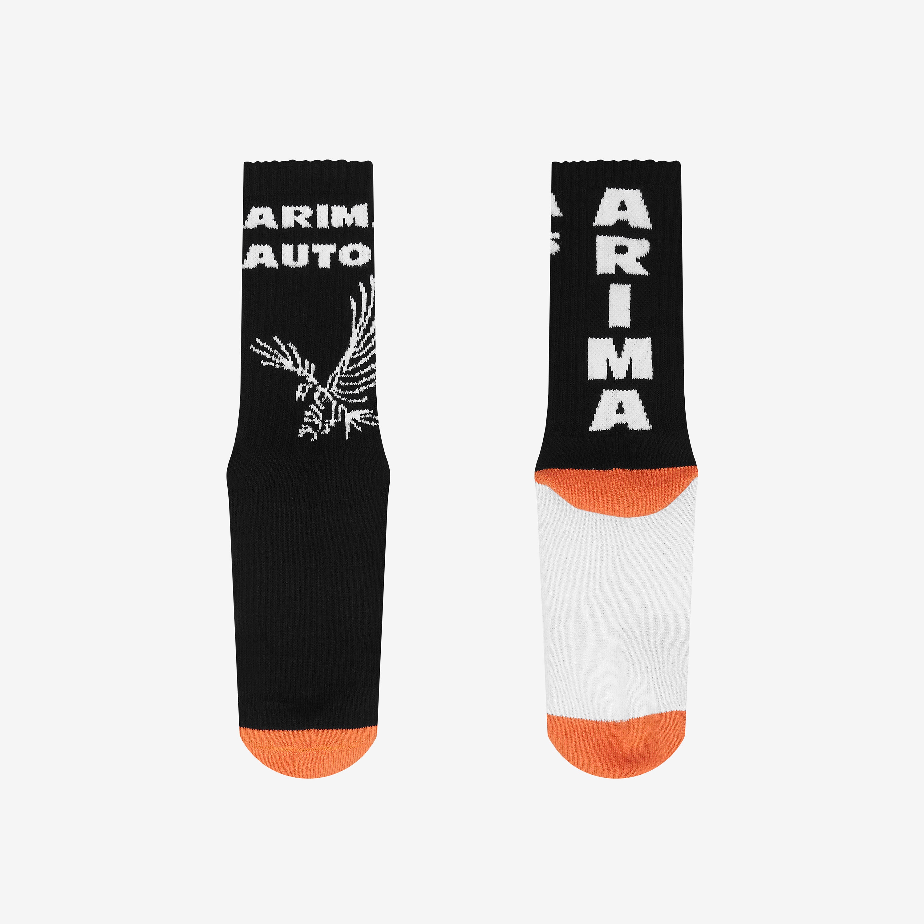 ARIMA AUTOS Bone Eagle Socks - Black