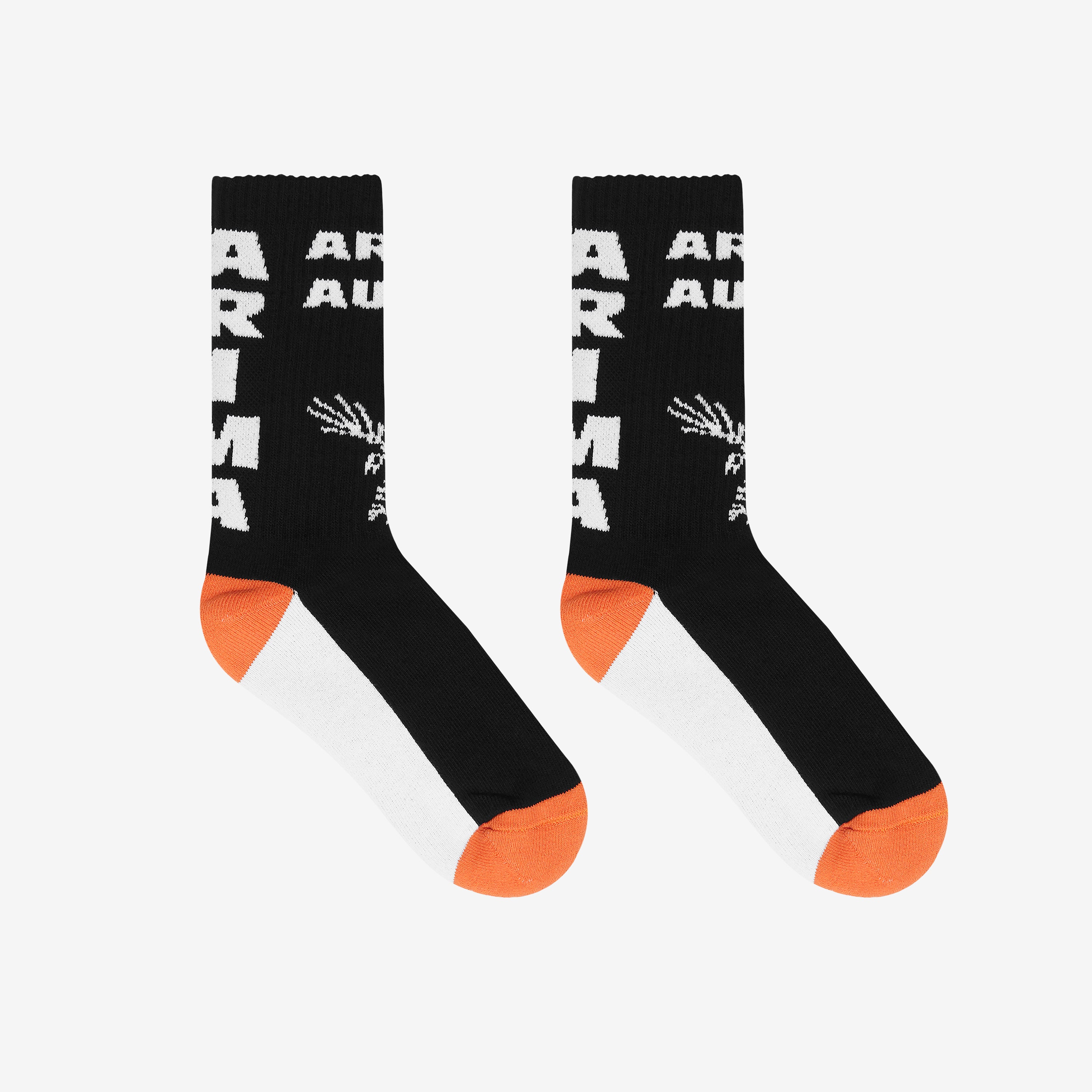 ARIMA AUTOS Bone Eagle Socks - Black