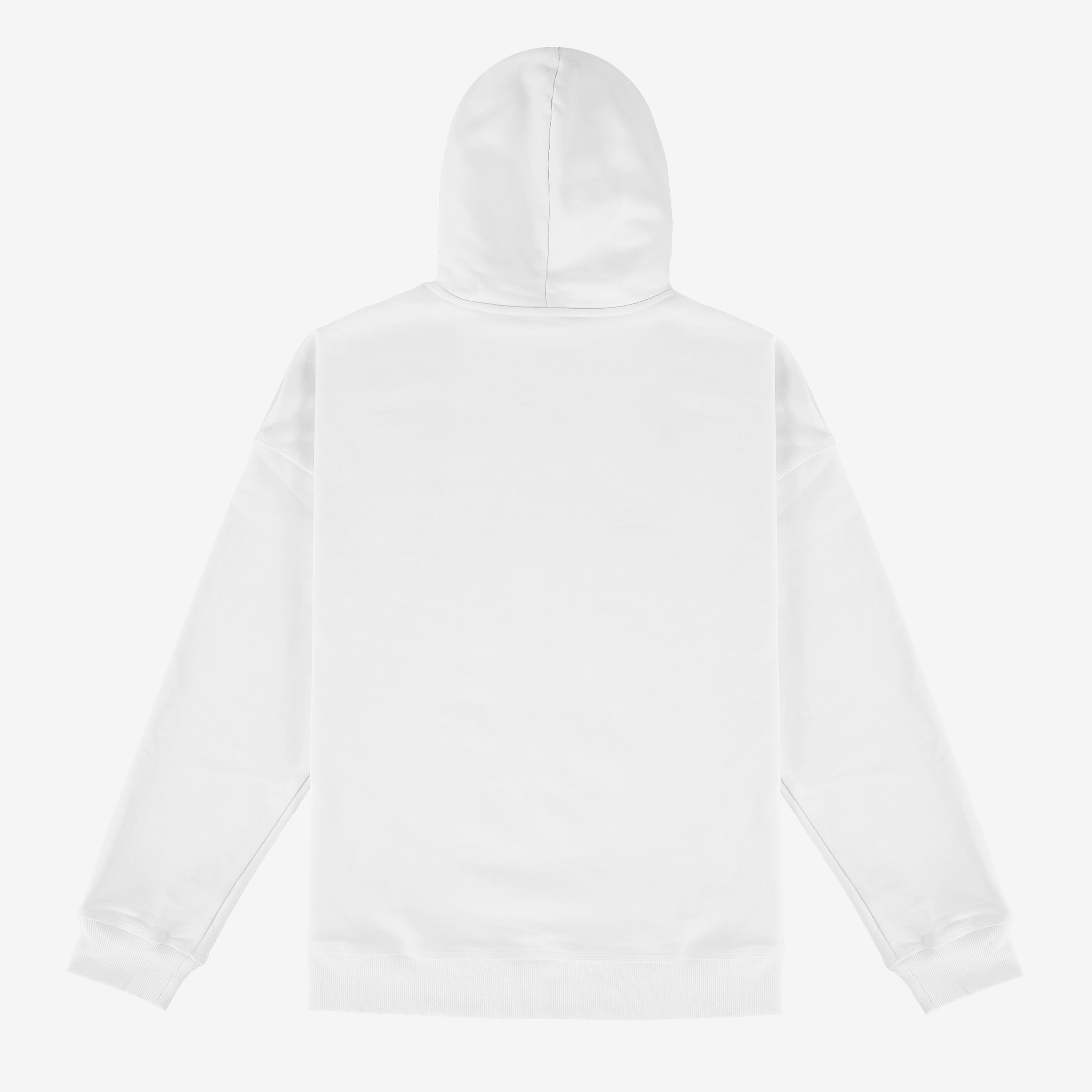 DIAL LEGACY LOGO HOODIE - WHITE