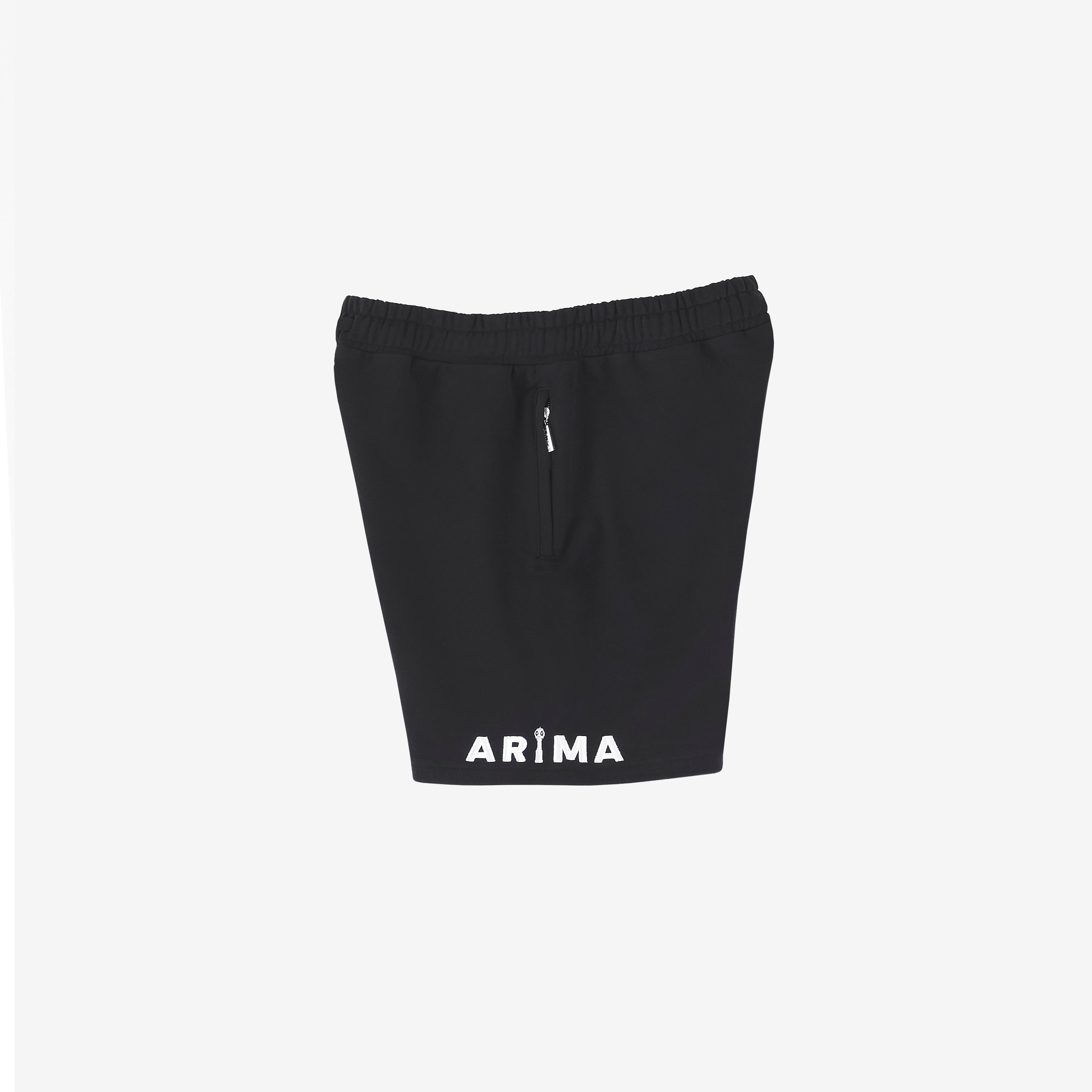 DIAL LEGACY LOGO SHORTS - BLACK