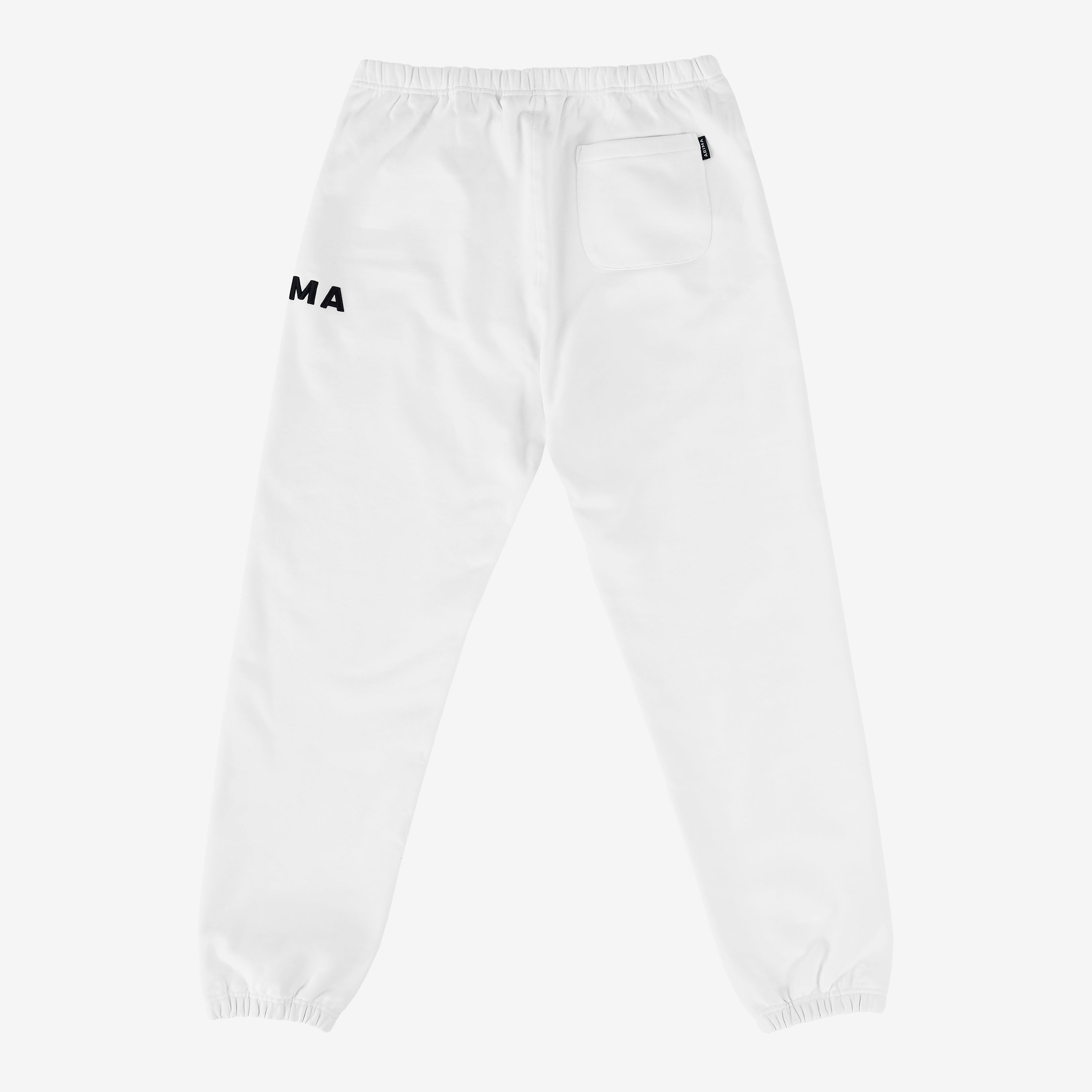 DIAL LEGACY LOGO SWEATPANTS - WHITE