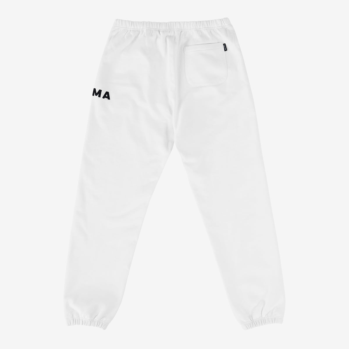 DIAL LEGACY LOGO SWEATPANTS - WHITE – A R I M A