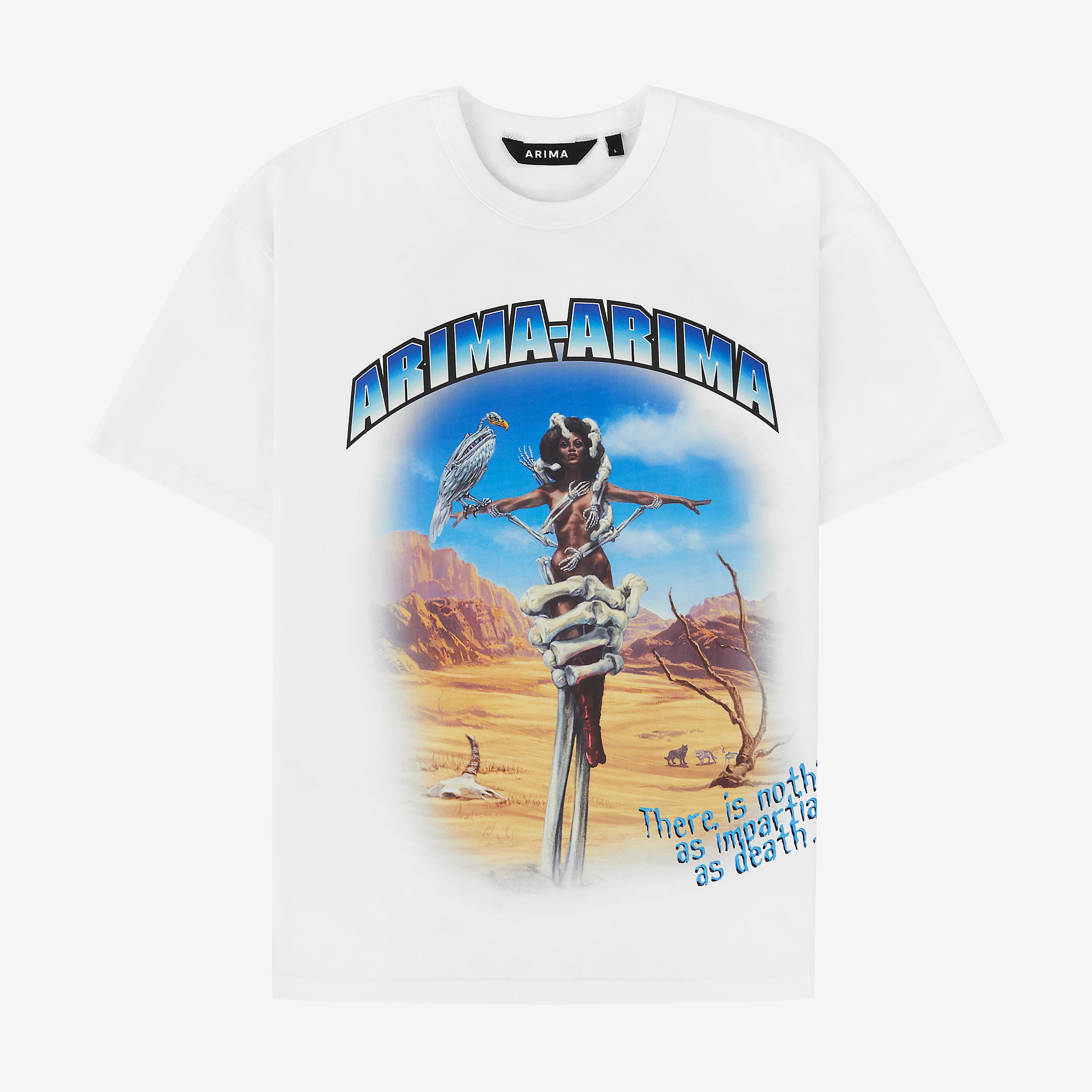 Desert Crucifix TSHIRT S/S - WHITE