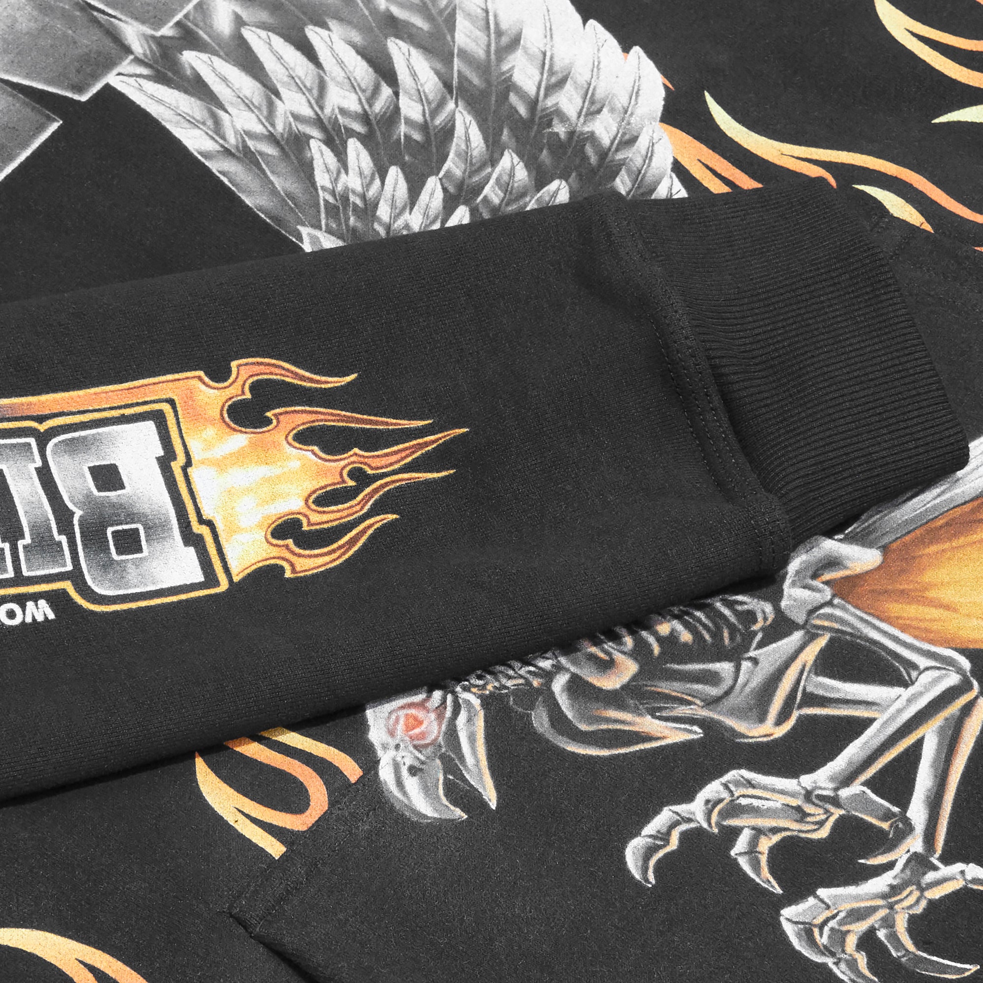 METALLIC EAGLE HOODIE