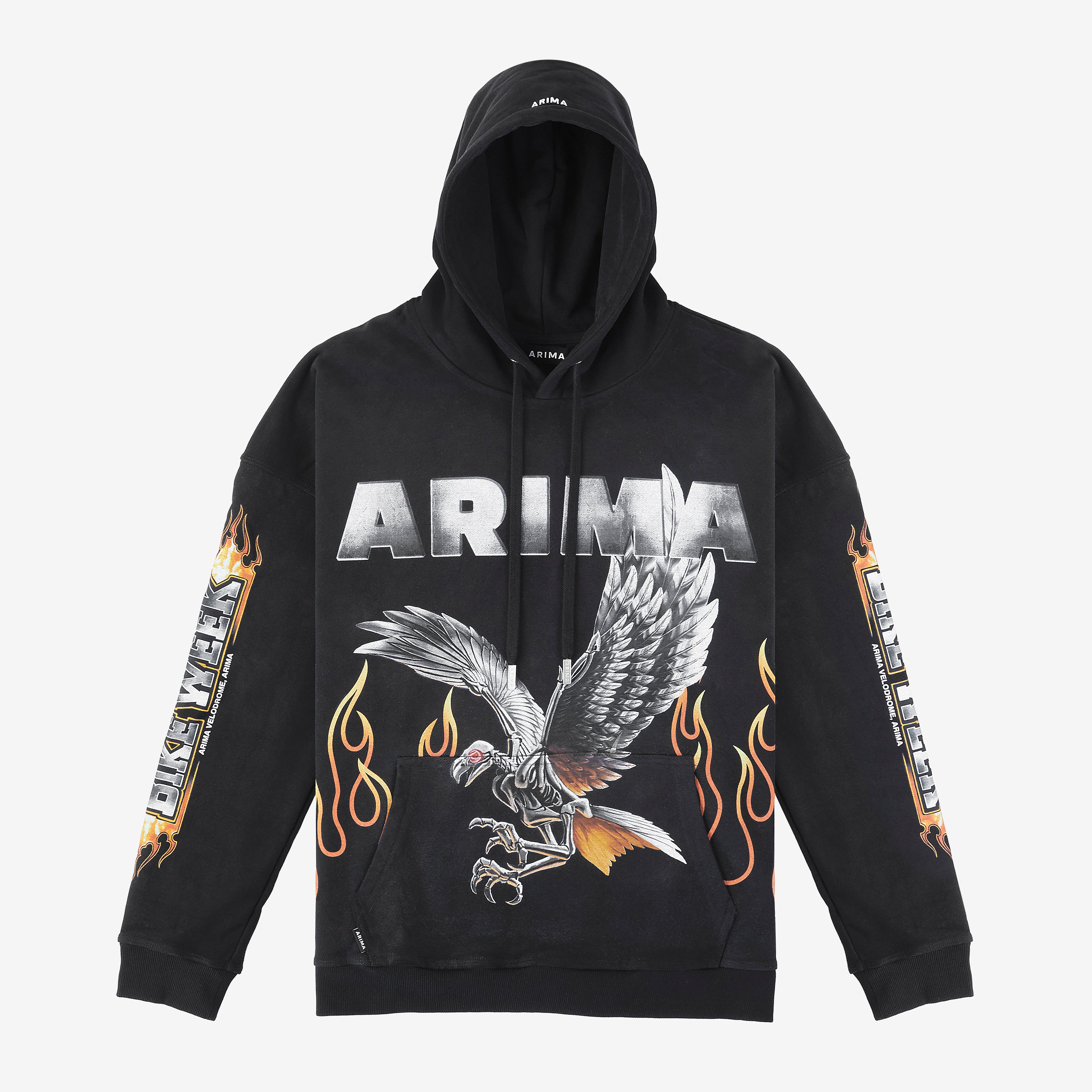 METALLIC EAGLE HOODIE